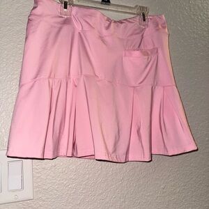 Pink Athletic Skort with Pocket